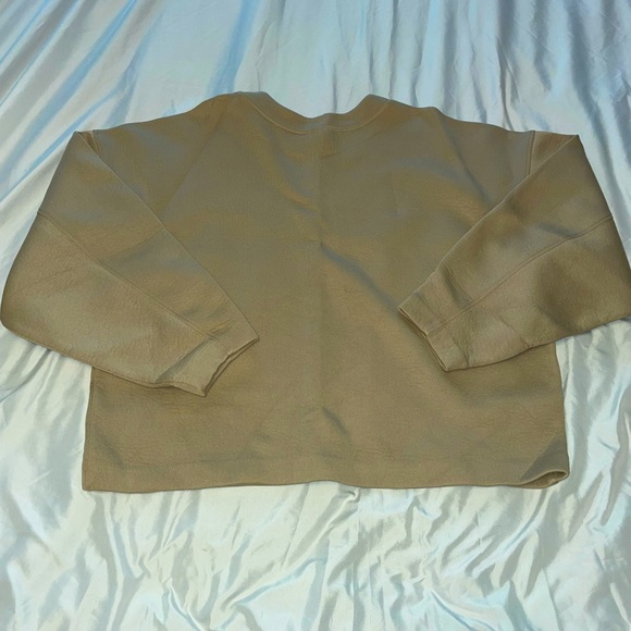 Weekday brand oversized cropped sweatshirt - Picture 1 of 3